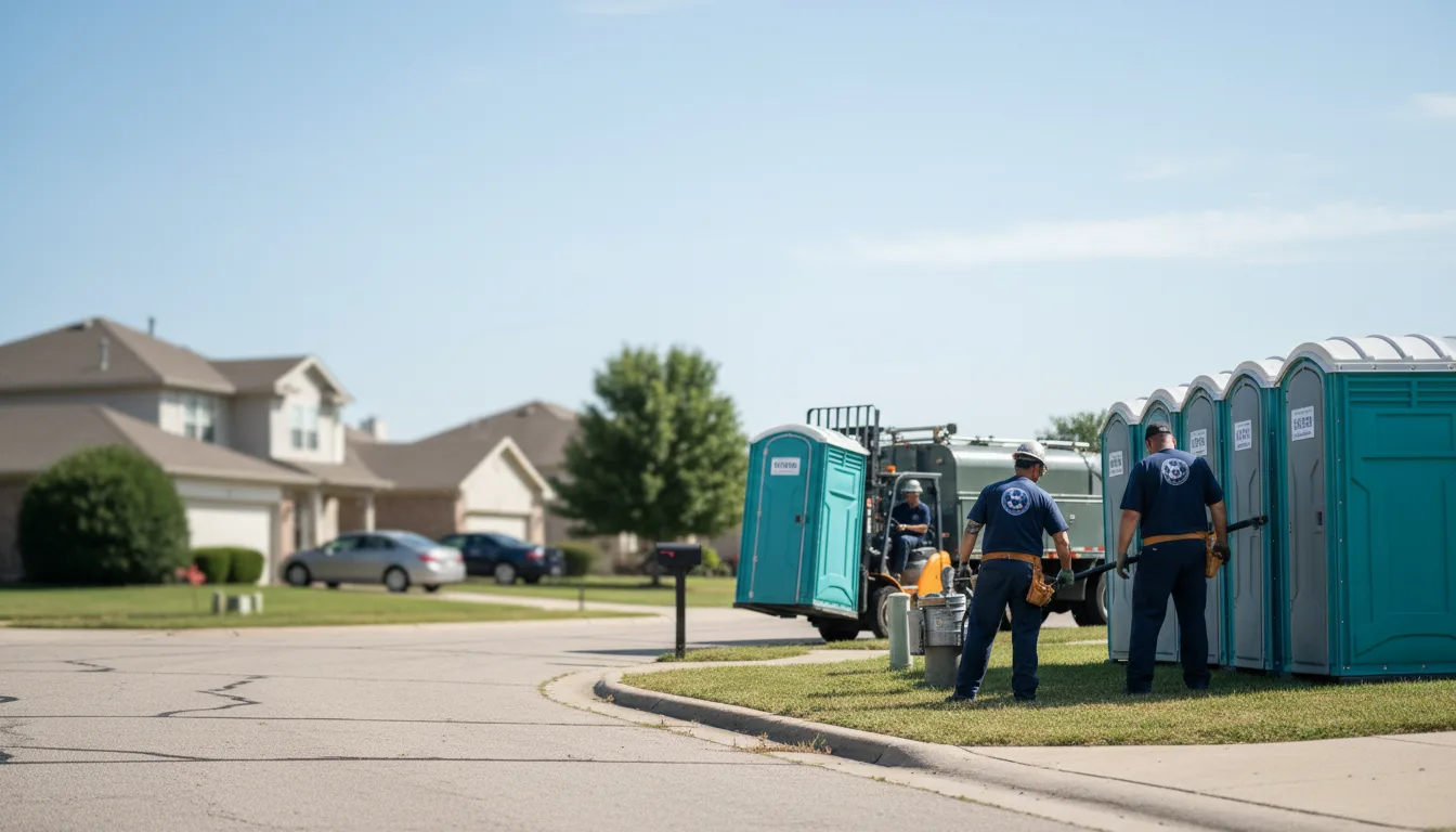 Porta Potty Rental in North Aurora, IL near me